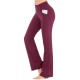 Wear wide -leg pocket leisure sports high -waisted yoga sports Yiwu base pants female pants yj322