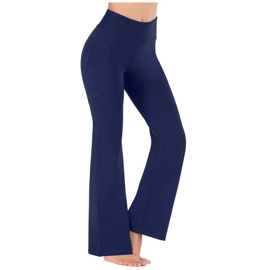 New ladies wearing fashion pants are thin and elastic, popular yoga wide -leg pants leggings yoga pants wholesale 452