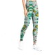 2022 new ladies printed trousers multi -color fashion high waist -wear leggings yj365