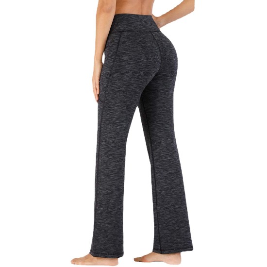 New ladies wearing fashion pants are thin and elastic, popular yoga wide -leg pants leggings yoga pants wholesale 452