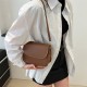 Messing bag women's versatile senior sense of fashion spring bag retro handbag pure color mini small bag