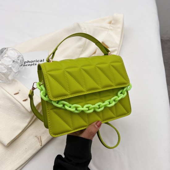 2024 new fashion trend retro handbags, small square bag chain bag, shoulder mesengers, cross -border women's bag