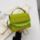 2024 new fashion trend retro handbags, small square bag chain bag, shoulder mesengers, cross -border women's bag