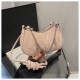 Summer fashion handbian shoulder bag female beautiful casual niche design crossbody bag new metal chain new moon bag