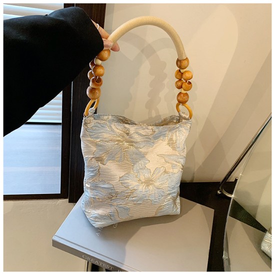 2024 new tide large -capacity bag female retro new Chinese style handbags are full of beautiful shoulder -shoulder armpit bag