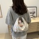 Cute cartoon spot dog multifunctional backpack 2024 Autumn new wave dot, commute to work, shoulder bag