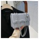 2024 new fashion underarms under the small square bag new fashion chain shoulder mesengers bag spring niche design bag