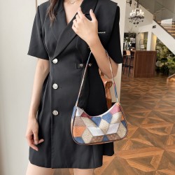 Niche Design Shoulder Bag Female 2024 Summer New texture soft leather shoulder armpit Bags Bags Bags Bag Bags