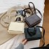 2024 new Korean version of the trendy handbag fashion meltering bag women's trend INS popular small square bag