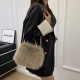 2024 autumn and winter new Korean plush bag high -value messenger bag large capacity, simple versatile qi hair bag