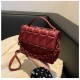 2024 new fashion trend retro handbags, small square bag chain bag, shoulder mesengers, cross -border women's bag