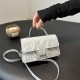 Cross -border bags fashion fashion simple shoulder bag new INS handbags babes stone pattern pure color meseped small bag