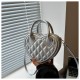 Fashion trend love rhombus women's bag 2024 new fashion and leisure minimalist commuting shoulder mesengers handbag