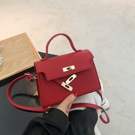 New bags in autumn and winter 2024 new trendy fashion versatile mini -body bag net red handbag Kelly bag