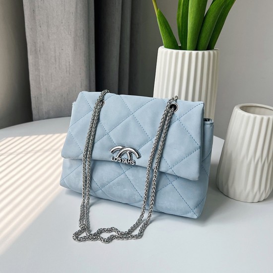 Niche fashion rhombus bag female 2024 summer new chain underarm shoulder shoulder shoulder this year popular messenger small bag