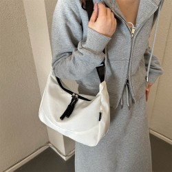 2024 new simple casual shoulder bag fashion versatile trendy nylon cloth bag ins Large capacity crossbody bag