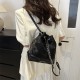 Summer large -capacity chain texture tubing bag female 2024 new fashionable shoulder bag solid color simple shoulder bag