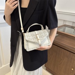 Handbag Women 2024 Early Autumn New Autumn New Motor Stroke Small Pubia Small Bag Fashion Little Fragrant Breeze Shoulder Cross -border Cross -border