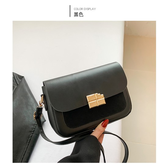 2024 new fashionable shoulder messenger bag Four Seasons Besters Women's Advanced texture saddle bag small bag female wholesale