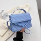 2024 new fashion trend retro handbags, small square bag chain bag, shoulder mesengers, cross -border women's bag