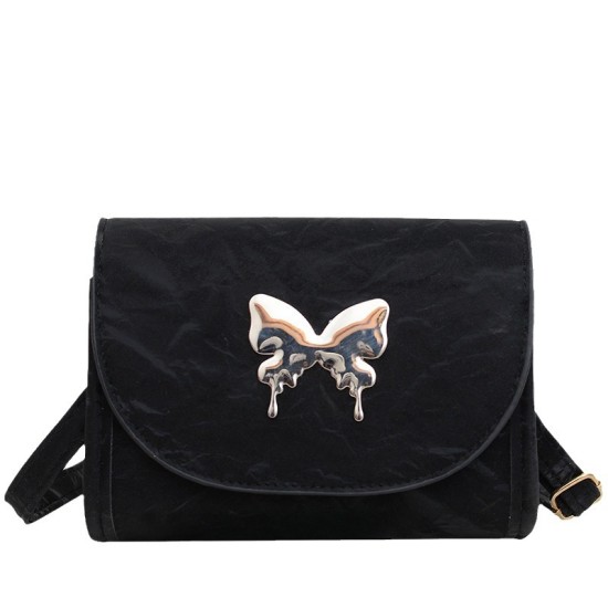 Summer new personality popular women's shoulder bag casual, beautiful butterfly commute crossbody bag trendy wild bag