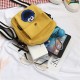 Fashionable shoulder bag summer cute little square bag Xiao fresh girl crossbody bag casual wild student canvas bag