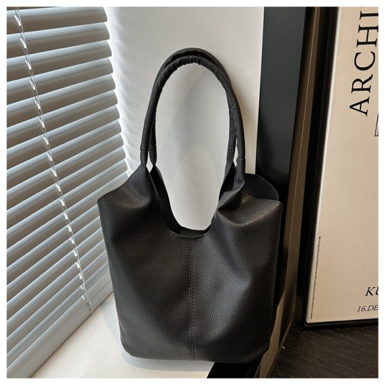 Retro commute Casual Soft Noodle Bag 2024 New Fashion Personal Personal Shoulder Axillary Tot Bag Cross -border Women's Bags