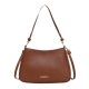 Trendy underarms bag female simple niche retro shoulder messenger bag new women's pure color sense handbag