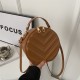 New fashion casual personality messenger bag Korean version shell diamonds simple small round bag foreign pure color retro handbag