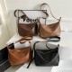 2024 new solid color women's bag, shoulder bag versatile casual handbag, large -capacity ladies casual commute crossbody bag