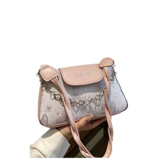 Chinese -style national wind axillary bag female 2024 new summer work commute shoulder bag fashion mesengers bag small bag