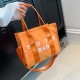 New fashionable shoulder oblique leisure, fresh, simple nylon handbag, handbaged hand -carried large -capacity tote bag