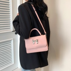 Summer new casual shoulder bag bow trend trendy fashion crossbody bag simple, beautiful personality versatile small bag