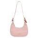 New temperament Simple ladies shoulder bag summer fashion versatile diagonal bag niche design crescent bag