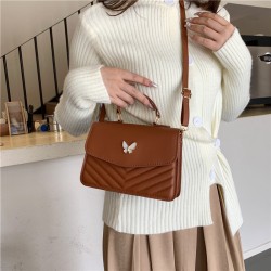 2024 new fashion small fresh sweet small bag popular solid solid color wild handbags