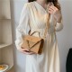 This year's popular casual lock 2024 new summer fashion minimalist design shoulder messenger ladies handbag