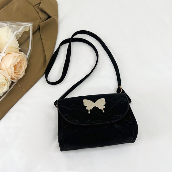 Summer new personality popular women's shoulder bag casual, beautiful butterfly commute crossbody bag trendy wild bag