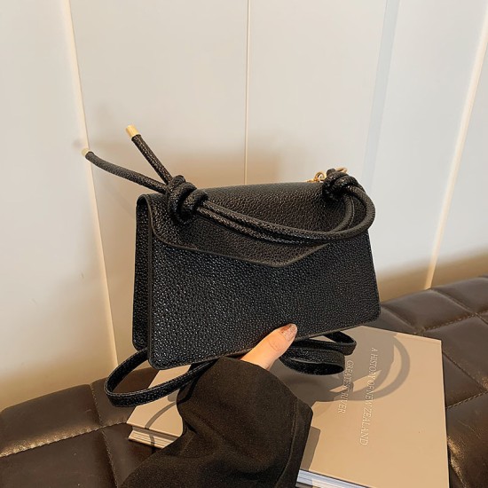 Advanced texture foreign bag handbag 2024 new fashion fashionable shoulder small square bag crossbody bag cross -border