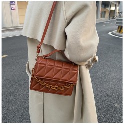 2024 new fashion trend retro handbags, small square bag chain bag, shoulder mesengers, cross -border women's bag