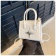 Simple texture Fashion women's bag 2024 new temperament ladies handicapped diligently bag casual pure color shoulder mesengers