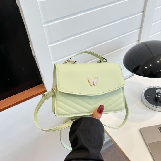 Advanced sensing bag female 2024 new fashion popular solid color versatile handbags bag shoulder mesengers bag small square bag