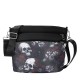 Cross -border foreign trade new women's bag European and American fashion Gothic skull printed shoulder mesengers simple trend women's bag