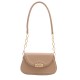 2024 new retro versatile ins commission small bag women's chain women's top bag women's Korean pure color meseped bag