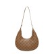 Fashion foreign style Simple shoulder bag casual retro bag female 2024 summer new commute crescent moon bag underarms bag