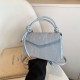 Retro Yangshi Shoulder Bag 2024 New Women's Korean Pure Color Fashion Simple Body Fang Bags Bag Women's Bag