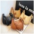 Women's Body Bag Female 2024 New Fashion Retro Axillary Bags French Small Shoulder Bar Bag