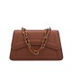 2024 new fashion trend small square bag foreign qi simple chain ladies shoulder messenger bag niche shoulder strap women's bag