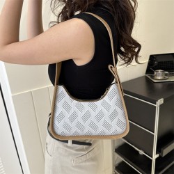 Temperament Simple Crossbody Bag this year is popular Korean version of wild armpit bags to fight color spring and summer fashionable shoulder hand -handed women's bag