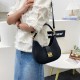 Cross -border trend Simple and fashionable new large -capacity Fashion Crescent Crescent Pure Symposium Design Hands Hands Under River Women's Bag