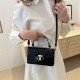 Niche design handbag female 2024 new trend simple small square bag high -level sense of fashionable shoulder mesengers